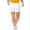 Amazon Essentials Women's Mid-Rise Slim-Fit 5 Inch Inseam Khaki Shorts (Available in Straight and Curvy Fits), White, 16 view 2