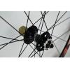 700C Road Bike Wheelset Front Rear Wheel Cyclocross Road Disc Brake Wheel V/C Brake Quick Release 7 8 9 10 11 Speed 24holes (Color : Red 2) view 2