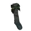 Kayotuas Baby Girls Knee High Socks with Bows Long Tube Ruffled Uniform Stockings Infant Toddler Ribbed Knit Socks (Christmas Socks Knee High 2-Pack, 0-12 Months) view 4