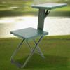 Outdoor Portable Folding Chair Multifunctional Folding Outdoor Chair Strong Load-Bearing Capacity Carbon Steel Frame One Chair for Four Purposes view 2