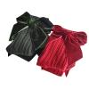 Baby Girls Knee High Socks With Bows - Long Tube Ruffled Uniform Stockings, Infant Toddler Ribbed Knit (Christmas Ankle 2-Pack, 0-12 Months) view 2