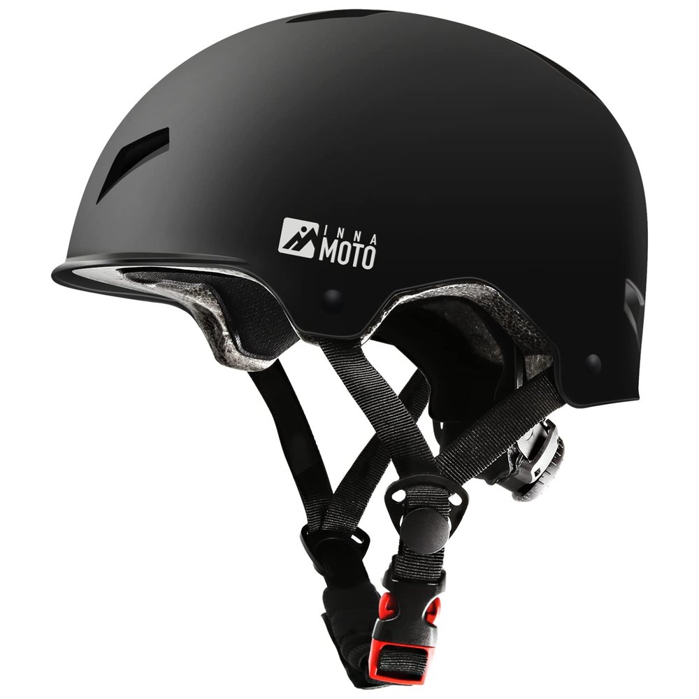 Skateboard Helmet for Adults - Adjustable Certified Safety Adults Helmet for Skateboarding Bike Bicycle Scooter Cycling Skate Skating Multisport Helmets for Women Men Boys Girls Kids Youth