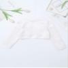 YiZYiF Kids Girl's Long Sleeve Bolero Shrug Jacket Dress Coat Open Cardigan Flower Girl Dress Cover Up 01 White 7 view 4