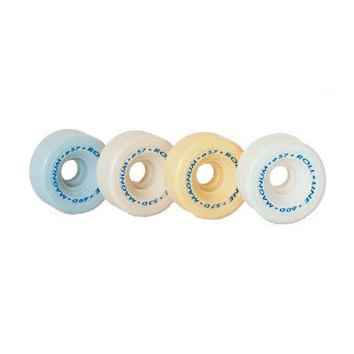 Quad Roller Skating Roll-Line Magnum Freestyle Wheels (Set of 8, 57mm, Hardness 49D)