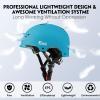 Skateboard Helmet for Adults - Adjustable Certified Safety Adults Helmet for Skateboarding Bike Bicycle Scooter Cycling Skate Skating Multisport Helmets for Women Men Boys Girls Kids Youth view 4