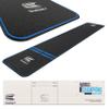 Target Darts World Champion Darts Mat Black and Blue | Dart Oche Mat with Soft Tip and Steel Tip Throw Line Distances | Non Slip Carpet Mats for Floor and Dart Tips Protection | Darts Accessories UK view 1
