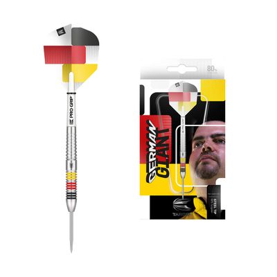 TARGET Darts Gabriel Clemens 80% Tungsten Steel Tip Darts, 24G | Tungsten Dart Set, Player Edition Steel Point, Professional Set