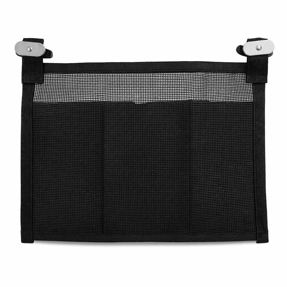 Alomejor storage bag, durable lightweight boat organizer pouch black nylon for canoe kayak camping fishing travel