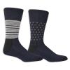 Dr. Scholl's Men's Advanced Relief Blisterguard - 2 & 3 Pair Packs Sock, Blue Multi-stripe, 6.5-12 US view 1