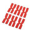 Simhoa 6X Silicone 3g Racquet Balance Strips Tape Weighted Bar for Tennis Badminton, Red, 4x2cm view 4