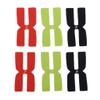 simhoa 6X Silicone 3g Racquet Balance Strips Tape Weighted Bar for Tennis Badminton, Multi Color, 4x2cm view 1
