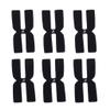 simhoa 6X Silicone 3g Racquet Balance Strips Tape Weighted Bar for Tennis Badminton, Black, 4x2cm view 1