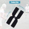 simhoa 6X Silicone 3g Racquet Balance Strips Tape Weighted Bar for Tennis Badminton, Black, 4x2cm view 2