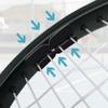 simhoa 6X Silicone 3g Racquet Balance Strips Tape Weighted Bar for Tennis Badminton, Black, 4x2cm view 4