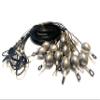Hunting and Fishing Depot 60 inches 6oz Egg Sinker Texas Rig Decoys Black 1 Dozen view 1