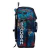 Boombah Superpack Bat Bag - Backpack Version (no wheels) - Holds 4 Bats - Nebula Navy/Multi view 2