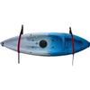 HongK- Red Kayak Surf Paddleboard Wall Padded Hanger Strap Storage Sling Kayak Hanger Heavy-Duty Hanger Garage Hanger [P/N: KAYAK-W05-BK+RED] view 1