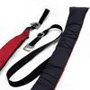 HongK- Red Kayak Surf Paddleboard Wall Padded Hanger Strap Storage Sling Kayak Hanger Heavy-Duty Hanger Garage Hanger [P/N: KAYAK-W05-BK+RED] view 3