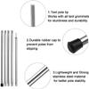 KOMCLUB Adjustable Tent Poles - Heavy Duty Stainless Steel, Lightweight, 78" Collapsible Telescoping Camping Poles Set of 2 for Tarp, Awning, Tent, Hiking Tarp Shelter view 3