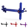 SOOHUPET Archery Recurve Bow Sight Accessories T Shape Archery Shooting Target Sight Adjustable Bowsight with Optical Fiber Pin Sight for Target Practice (Blue) view 1