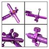 SOOHUPET Archery Recurve Bow Sight Accessories T Shape Archery Shooting Target Sight Adjustable Bowsight with Optical Fiber Pin Sight for Target Practice (Blue) view 3
