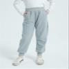 AMEBELLE Boys Girls' Winter Warm Jogger Pant Fleece Lined Elastic Waist Sweatpants(0339-LightGrey01X1-5/6Y) view 2