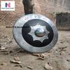 Nautical-Mart Medieval Viking Black Wood and Steel Replica Shield LARP Costume Piece view 3