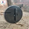 Nautical-Mart Medieval Viking Black Wood and Steel Replica Shield LARP Costume Piece view 4