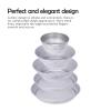 Boundless Voyage Titanium Dish Plate and Utensils Mess Kit with Carry Mesh Bag - Single-Walled Bowls for Camping and Backpacking - Ti15167A view 4