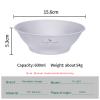 Boundless Voyage Titanium Dish Plate with Carry Mesh Bag - Outdoor Titanium Dishware and Utensils Mess Kit - Single-Walled Bowls for Camping and Backpacking view 2