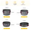 KingCamp Aluminum Camping Cookware Set Open Fire Cookware Backpacking Cooking Mess Kit Lightweight Camping Pans and Pots Kit Hiking Cooking Gear 15 PCS for 5-6 Person view 3