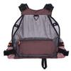 Raprance Fly Fishing Vest Backpack - Adjustable Lightweight and Quick-Dry, with 17 Pockets for Trout Bass Saltwater (Brown,FV01) view 2