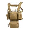 VISMIX Tactical Chest Rig, Adjustable&Detachable Molle Chest Rigs with Mag Pouch (Coyote Brown) view 1