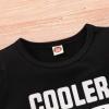 Toddler Baby Boy Summer Clothes Daddy Son Letters T-Shirts Tees Tops+Camouflage Shorts Pants Outfits 2PCS Shorts Set Clothes (Cool Dad, 18-24 Months) view 3