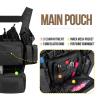 VISMIX Tactical Chest Rig, Adjustable & Detachable Chest Rig Molle Military Chest Bag Pack with Magazine Pouch for Men Hunting Shooting view 3