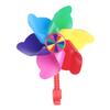 BESPORTBLE Bike Handlebar Pinwheel Children Windmill Tricycle Windmill Bike Spinning Pinwheel Decoration for Kid Scooter Cycling Accessories Red Long Pole view 1