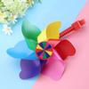 BESPORTBLE Bike Handlebar Pinwheel Children Windmill Tricycle Windmill Bike Spinning Pinwheel Decoration for Kid Scooter Cycling Accessories Red Long Pole view 3