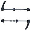 Bike Axle Quick Release Skewer Front Bicycle Axle Wheel Hub Fit for Fat Tire Road Bike, Mountain Bike (Black 2) view 1