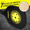 Amicoson Pickleball Paddles - Set of 4 Paddles, Indoor & Outdoor Balls, Paddle Wood Racket Ergonomic Cushion Grip, 8 Balls 1 Carry Bag view 3