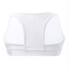 dPois Kids Girls' Workout Sleeveless U Neck Criss-Cross Front Crop Tops Vest Gymnastics Dance Sports Bra White 6 view 2