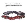 58 Inch Takedown Recurve Bow and Arrow Set 20-50 Lbs ILF Bow Riser Right Hand Longbow for Hunting Target Practice (Black, 45 Lbs) view 4