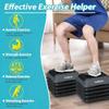 ZENY 16" x 16" High Aerobic Step Aerobics Stepper Platform with 4 Risers, Exercise Workout Stepper, Home Gym Equipment, Fitness Step Platform, Adjustable Aerobic Stepper view 3