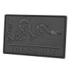 Blackout Join or Die PVC Snake Benjamin Franklin American Revolution War Morale Tactical Rubber Patch view 1