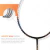 Li-Ning Air Force 80 Lite Carbon Fiber Unstrung Badminton Racket with Full Cover (Weight: 80 gm, Black/White) view 3