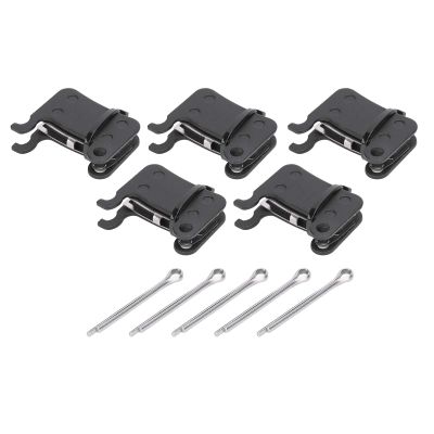 5 Set Bike Brake Pads,M965 BB7 Bike Resin SemiMetallic Bike Disc Brake Pads for XTRM,Zoom