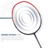 Li-Ning Air Force 77 G2 Carbon Fibre Unstrung Badminton Racket with Full Cover, NAVY/RED view 4