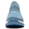 Women's Walking Shoes Sock Sneakers - Breathable Mesh Slip On Lady Girls Work Nursing Easy Shoes Platform Loafers Light Blue 8 view 4