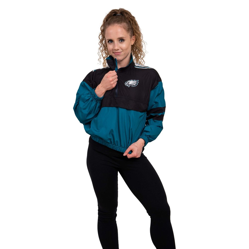 FOCO Philadelphia Eagles NFL Winning Play Windbreaker - Womens - L