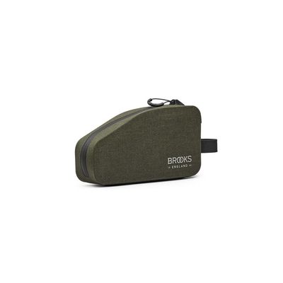 Brooks England Scape Top Tube Bag, Cycling and Gravel Bag, Mud Green, One Size