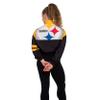 FOCO Pittsburgh Steelers NFL Winning Play Windbreaker - Womens - L view 2